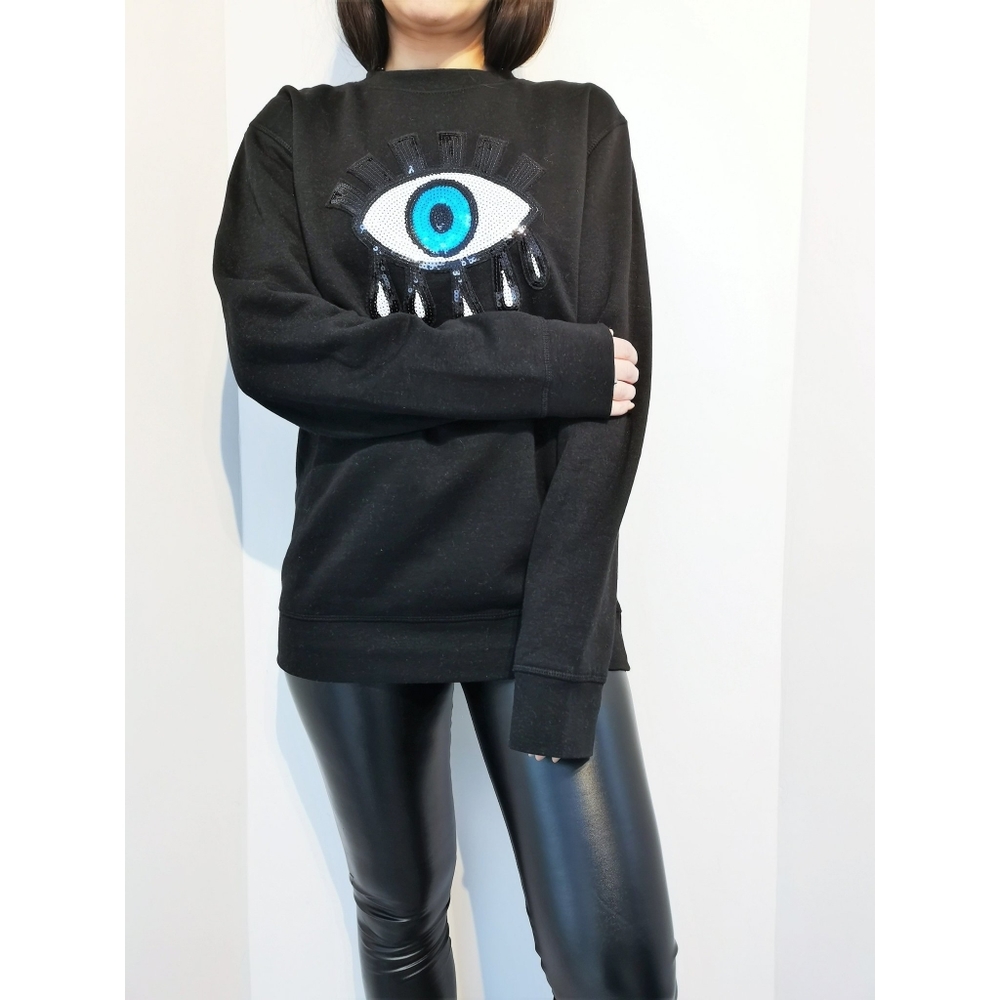 Evil eye crewneck